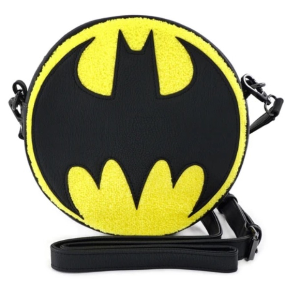 LOUNGEFLY DC COMIC BATMAN 80TH ANNIVERSARY CANTEEN